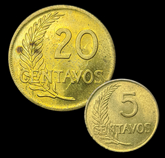 206 - Duas moedas do Peru