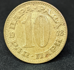 912 - Iugoslávia 10 para, 1978