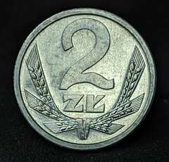 1061 - Polônia 2 zlote, 1990