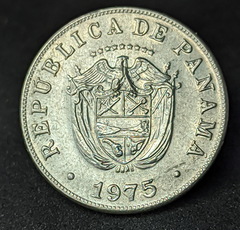 1103 - Panamá 5 centésimos, 1975 - Com brilho de cunho - comprar online