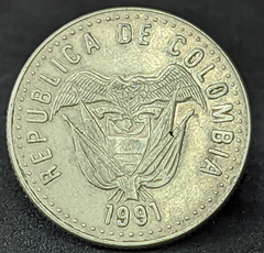 1570 - Colômbia 50 pesos, 1991 - comprar online