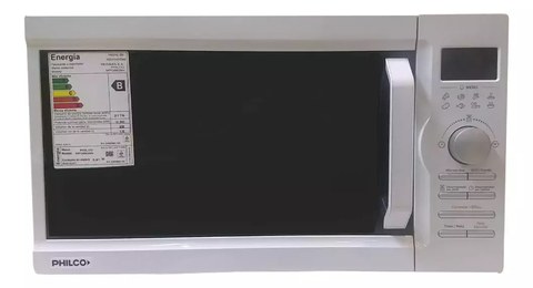 HORNO MICROONDAS PHILCO MPG8828N BLANCO 28 LITROS