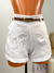 Short alfaiataria cinto - loja online