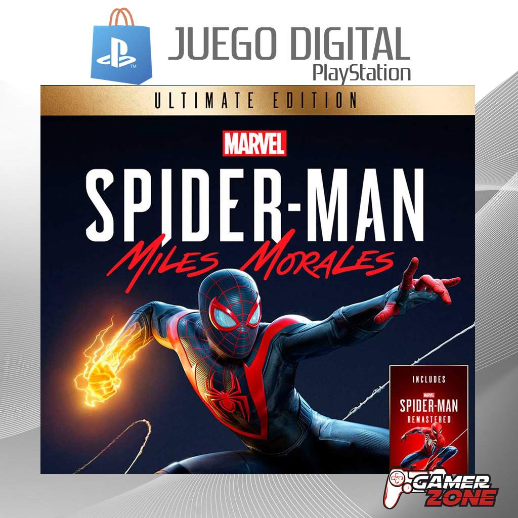 SPIDERMAN MILES MORALES Ps5 FISICO NUEVO - Gamer Man