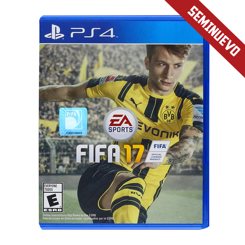 FIFA 17 - PS4 FISICO USADO