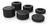 GRIPS PARA PS4 PS5 COLOR NEGRO - PACK 6 UNIDADES - comprar online