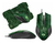 MOUSE COMBO TRUST 781 RIXA - MOUSE + MOUSEPAD - VERDE CAMUFLADO en internet