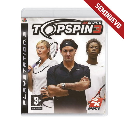 TOP SPIN 3 - PS3 FISICO USADO