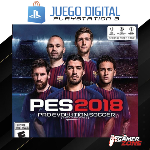 PES 2018 - PS3 DIGITAL