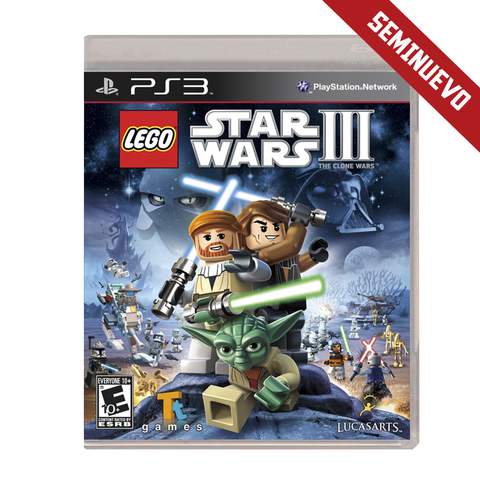 LEGO STAR WARS III THE CLONE WARS - PS3 FISICO USADO