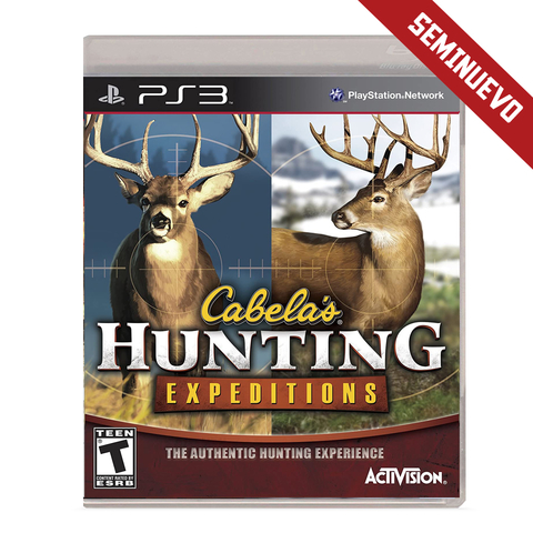 CABELA'S HUNTING EXPEDITIONS - PS3 FISICO USADO