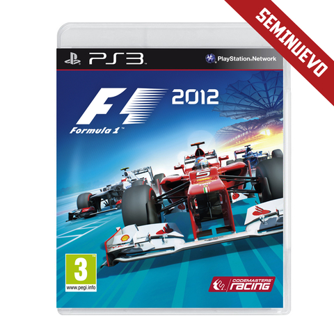 F1 2012 - PS3 FISICO USADO