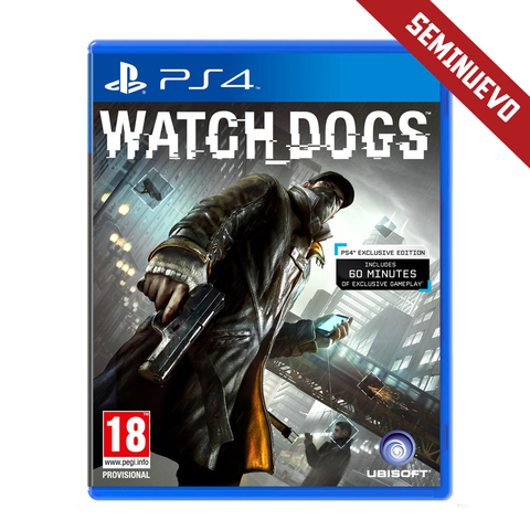 WATCH DOGS - PS4 FISICO USADO