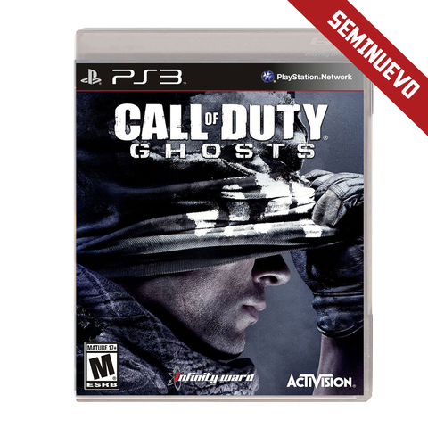 CALL OF DUTY GHOSTS - PS3 FISICO USADO