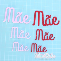 Mãe - Recorte em feltro - comprar online