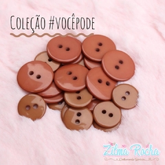 Coleção #vocêpode - 24 Unidades 2 tamanhos - Caramelo/Marrom (Promoção)