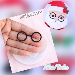 Mini Óculos Papai Noel ou Mamãe Noel - Escolha o Modelo - Leia a Descrição