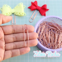 Clips Rosé com 50 mm - 12 unidades