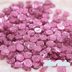 Botões Puro Brilho com 7mm - 60 Unidades - Rosa - comprar online