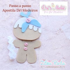 Ginger Cute - Recortes de Feltro - Modelo Apostila Dri Medeiros - ( Link para a compra da apostila na descrição )