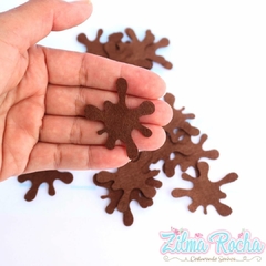 Pingos de Chocolate - 4 cm - 20 unidades
