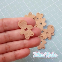 Mini Ginger - 3 cm - Caramelo Havai - 30 Unidades