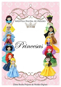 PRINCESAS DISNEY - APOSTILA DE MOLDES DIGITAIS EM PDF