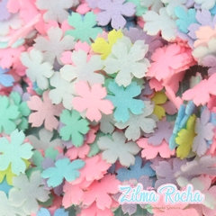 Flor Primavera Colorida - 100 unidades coloridas