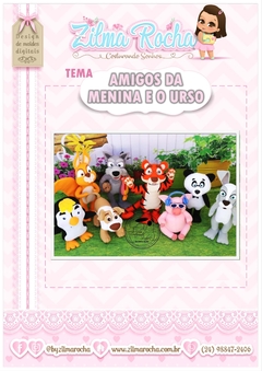 AMIGOS DA MASHA - APOSTILA DE MOLDES DIGITAIS EM PDF