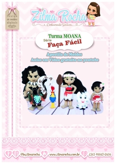 MOANA - APOSTILA DE MOLDES DIGITAIS EM PDF