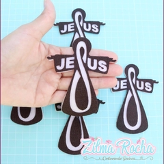 Aplique Jesus com 10 cm