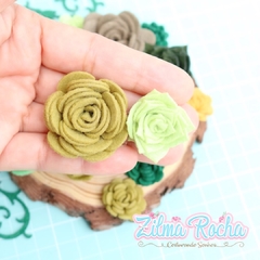 Conjunto Espiral Suculentas - Escolha o Tamanho - comprar online