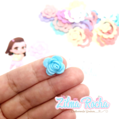 Mini Flor Espiral 3 cm - Escolha a Cor Desejada - comprar online
