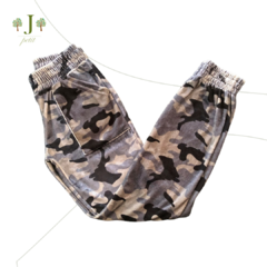 Calca Jogger Camuflado Azul