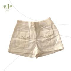 Shorts Alfaiataria Branco