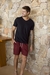 SHORTS SARJA VINHO - loja online