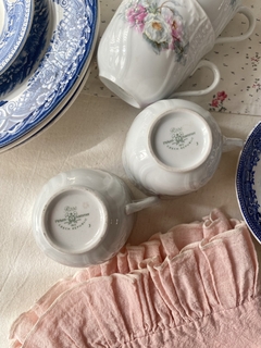 Set x 4 tazas porcelana checa tipo mugs (sin plato) - comprar online