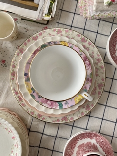 Taza de te porcelana fine bone china Duchess Chelsea Garden Primrose Pink (para Harrods) en internet