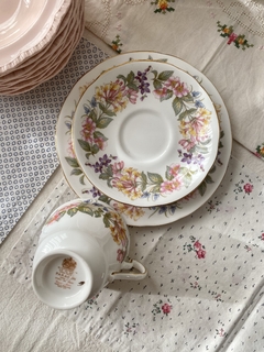 Trio de te porcelana inglesa Paragon Country Lane - tienda online