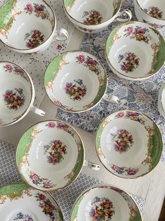 Taza de té con plato porcelana inglesa Paragon - tienda online