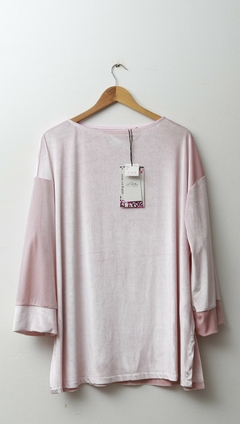 Remerón Velvet Rosa - comprar online