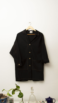 Camisaco Lilit Negro con guarda - comprar online