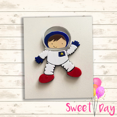 Aplique Astronauta (03 peças) 10 cm - comprar online