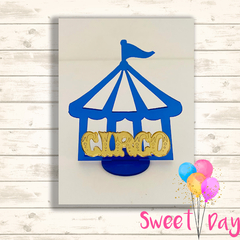 Cenário Tenda Circo 8 cm ( 3 unidades) - comprar online