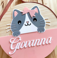 Enfeite de Porta Gatinho 20 cm - comprar online