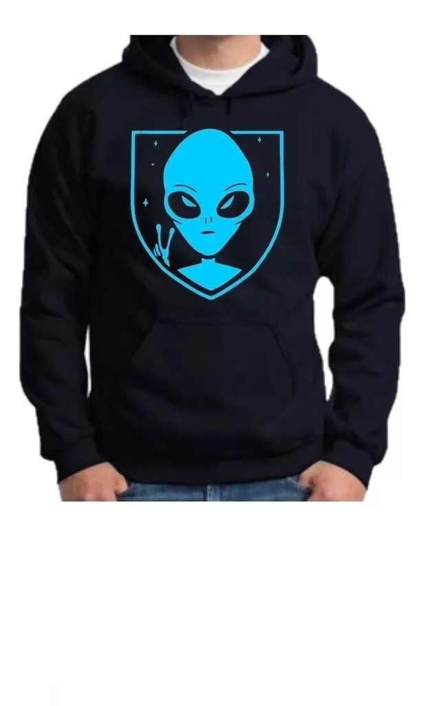 Buzo Algodon Alien BN 1087