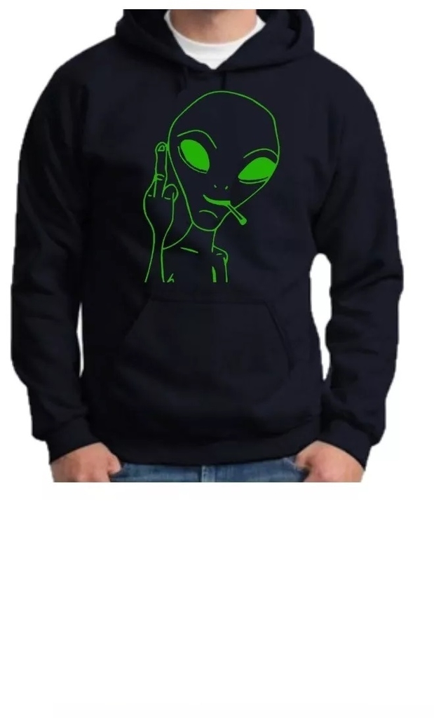 Buzo Algodon Alien BN 1087
