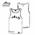 MUSCULOSA SINGAL WORLD TRAFUL WOMEN´S