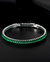 PULSEIRA CRAVEJADA VERDE - AJUSTÁVEL - comprar online