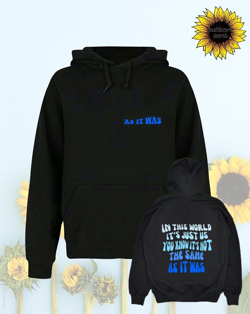 Buzo Harry Styles As it Was Blue Sunflower Merch